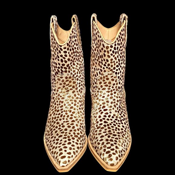 Shu Shop Toni Western Cheetah Boots - Picture 2 of 13